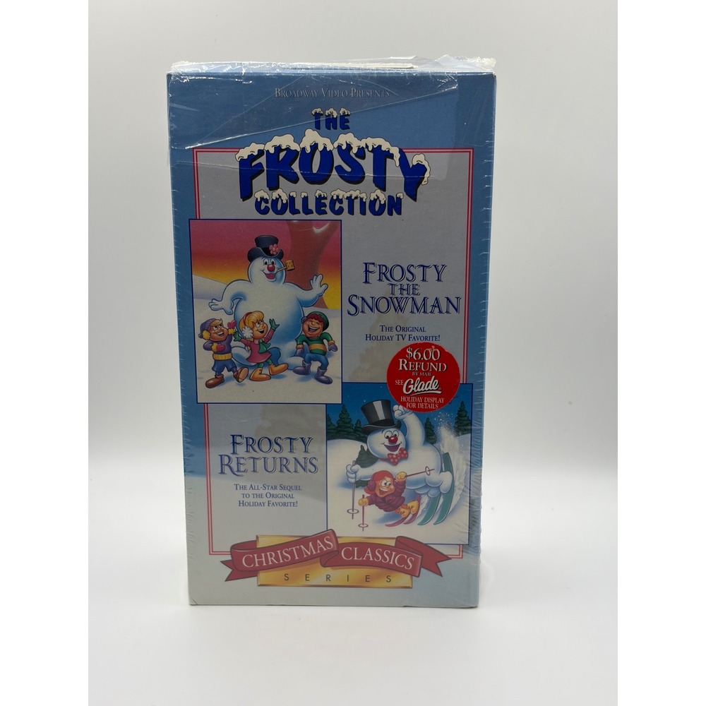 The Frosty Collection VHS Box Set Frosty the Snowman & Frosty Returns Sealed